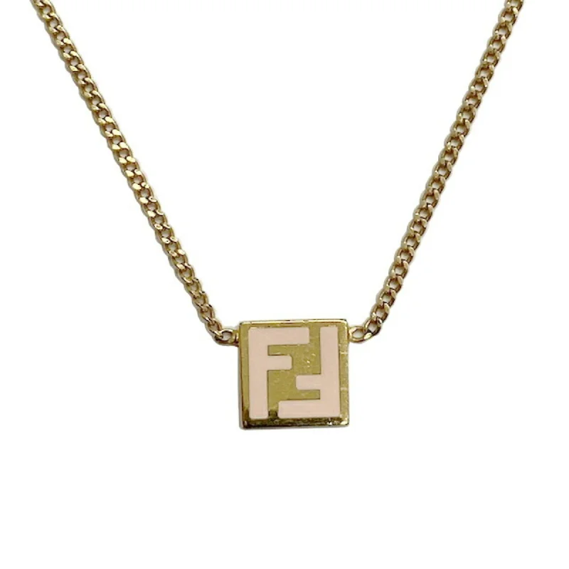 Mist glass necklaces-Fendi   Plating Necklace (Pre-Owned)