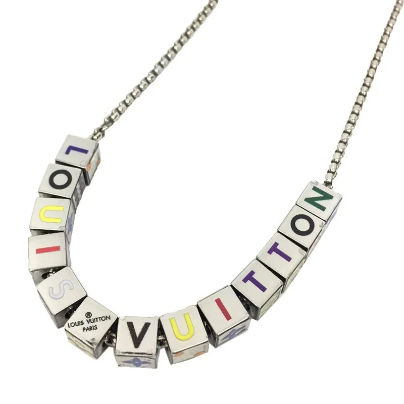 Leaned design necklaces-Louis Vuitton  Brass Necklace (Pre-Owned)