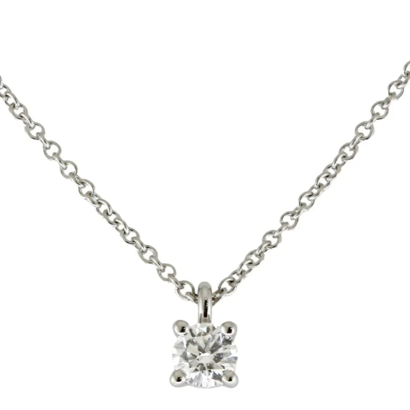 Pinch clasp necklaces-Tiffany  Platinum 950 Necklace (Pre-Owned)