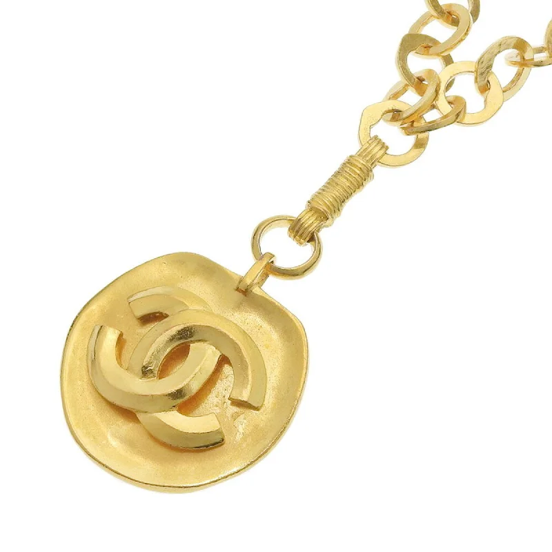 Octagon pendant necklaces-Chanel   Plating Necklace (Pre-Owned)