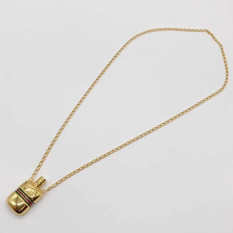 Strand cord necklaces-Gucci Metal Necklace (Pre-Owned)