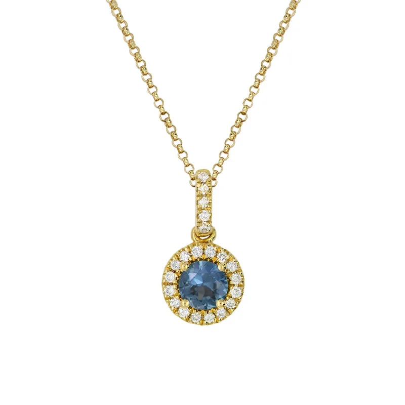 Firm chain necklaces-Sapphire Dreams Clarissa Necklace