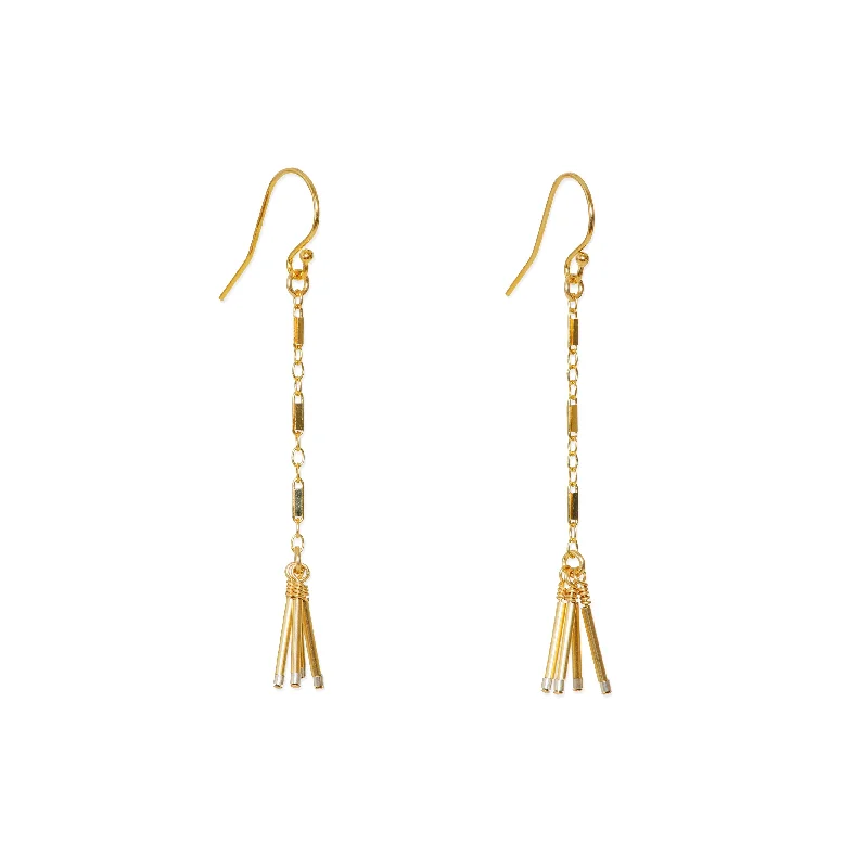 Fine wing earrings-Seri Earrings ~ 14Kt Gold Filled