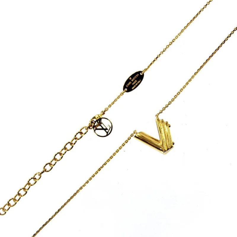 Trust charm necklaces-Louis Vuitton  yellow  Necklace (Pre-Owned)