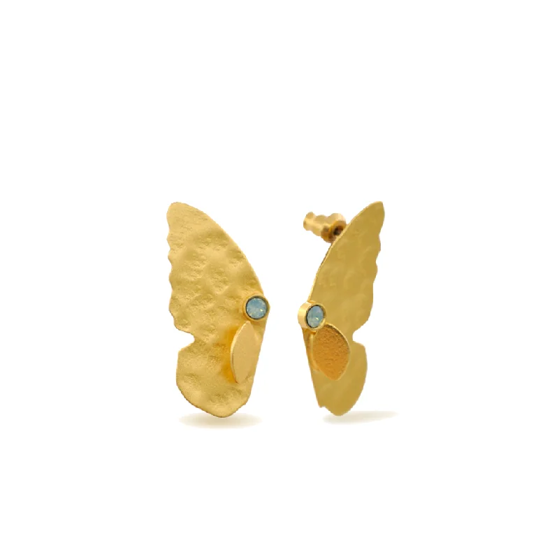 Elegant design earrings-Petite Mariposa Earrings