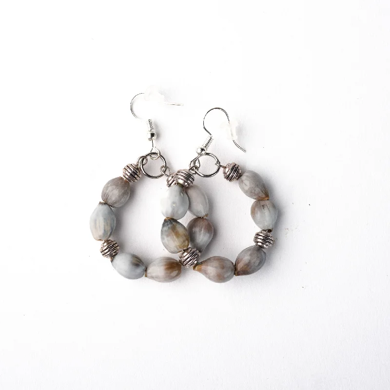 Small star earrings-Lucky Seed™ Hoop Earrings