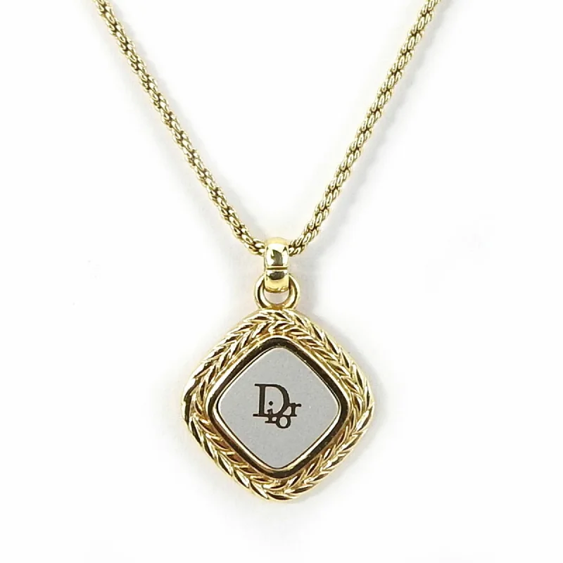 Orbit sign necklaces-Christian Dior   Metal Necklace (Pre-Owned)