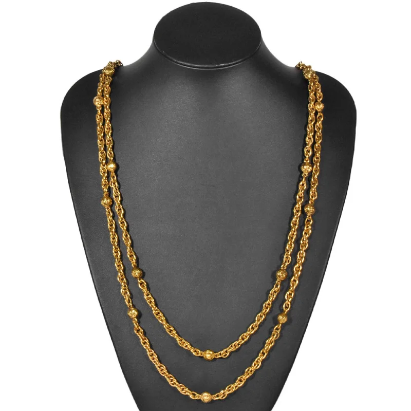 Flat bar necklaces-Chanel  Plating Necklace (Pre-Owned)