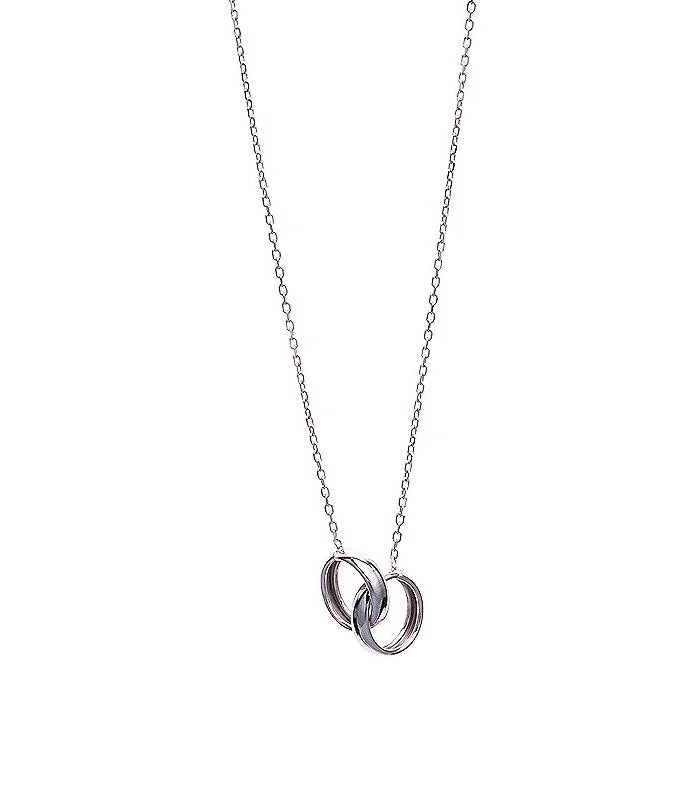 Shiny pearl necklaces-TOGETHER FOREVER NECKLET