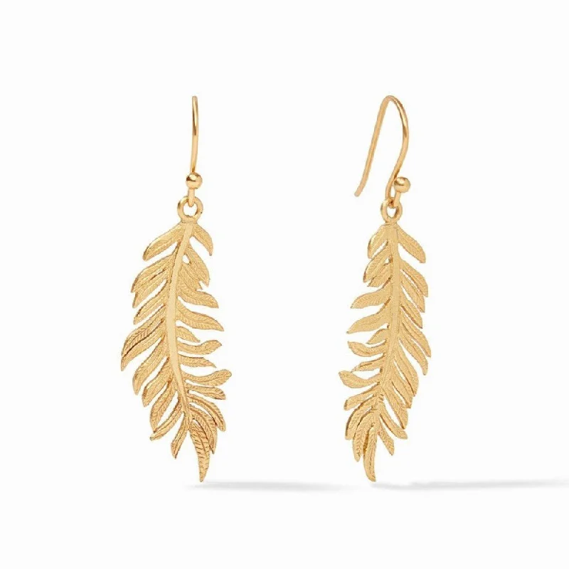 Fine threader earrings-Fern Earring