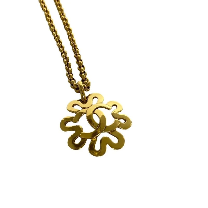 Subtle filigree necklaces-Chanel   Plating Necklace (Pre-Owned)