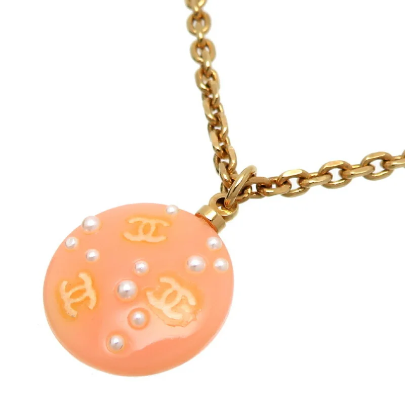 Bold gem necklaces-Chanel   Plating Necklace (Pre-Owned)