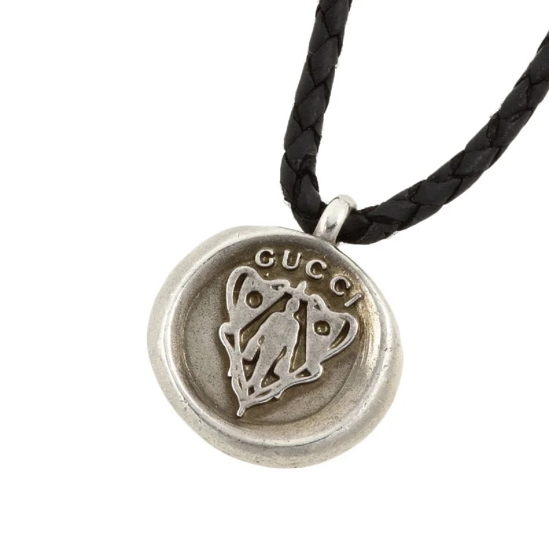 Bold gem necklaces-Gucci   925 Pendant Necklace (Pre-Owned)