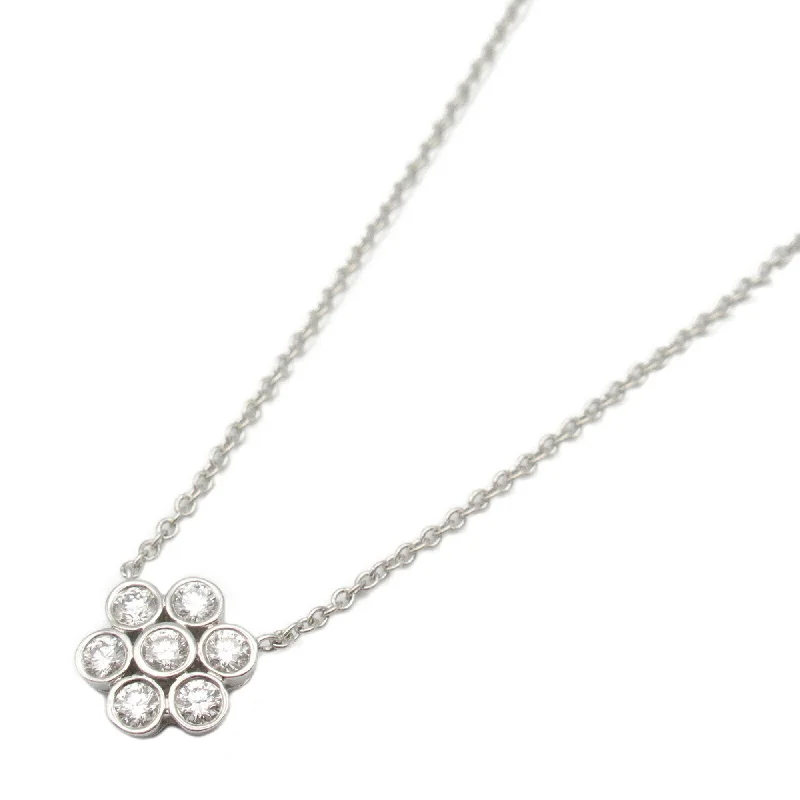 Coiled thread necklaces-Tiffany Clear Platinum Platinum 950 Necklace (Pre-Owned)