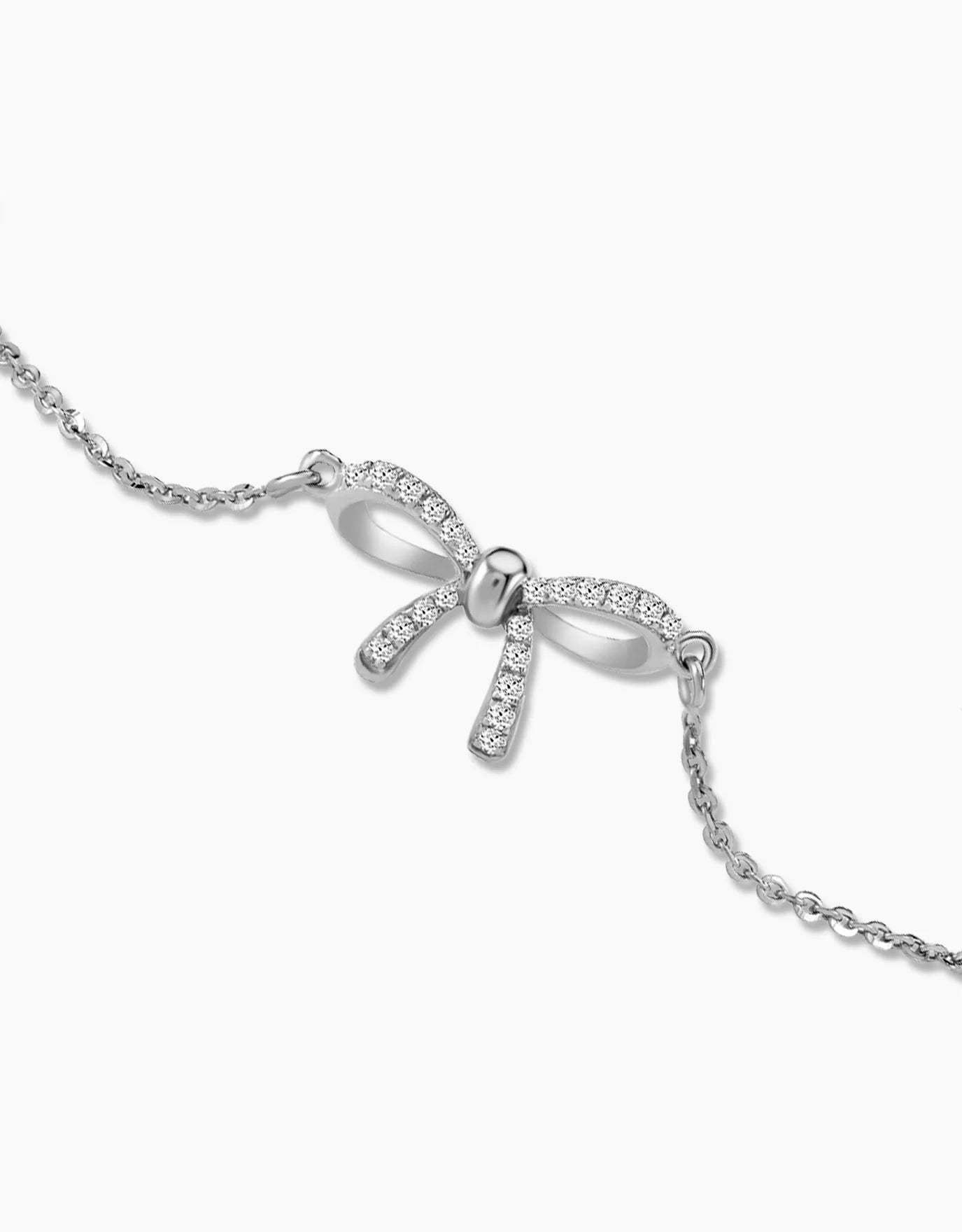 Sharp star bangles-LVC Noeud Dainty Diamond Bracelet