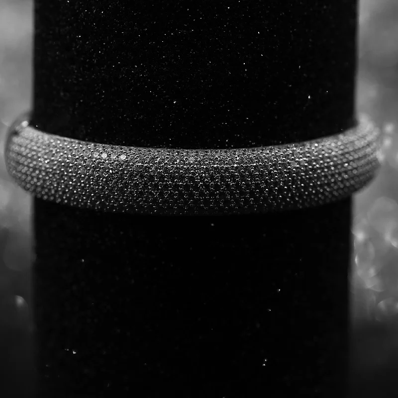 Coiled thread bangles-Bracelet en argent SPW019