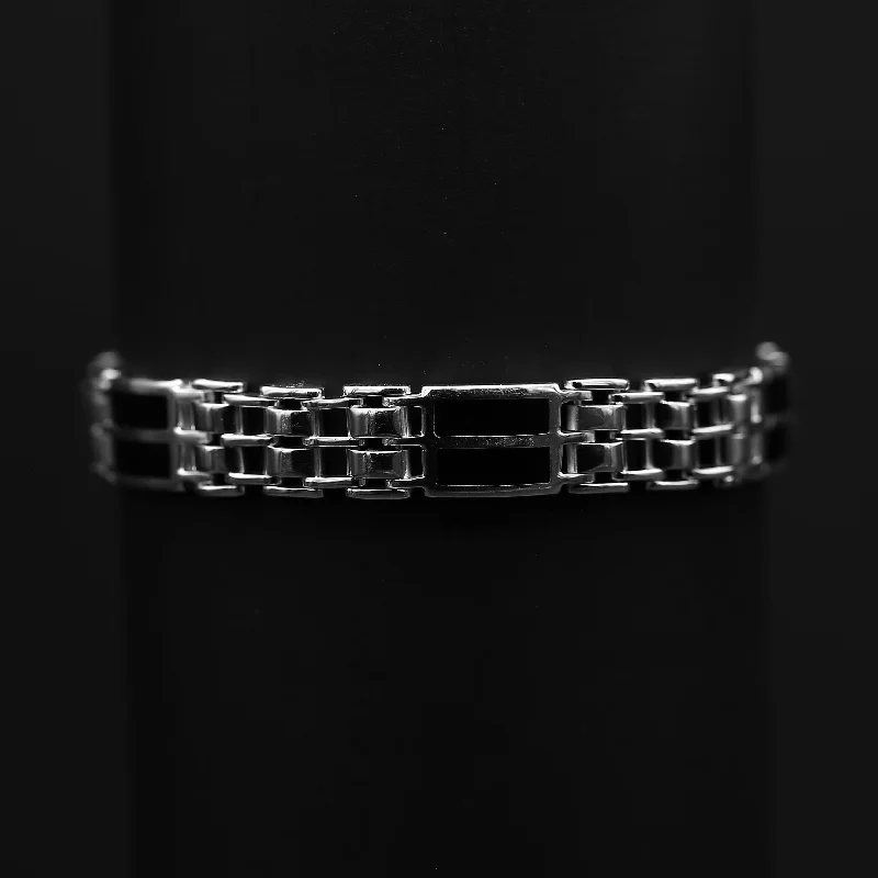 Cast word bracelets-Bracelet en argent SP018