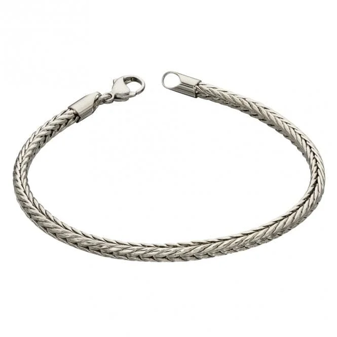 Blended metal bracelets-Plated Fox Chain Bracelet B5320