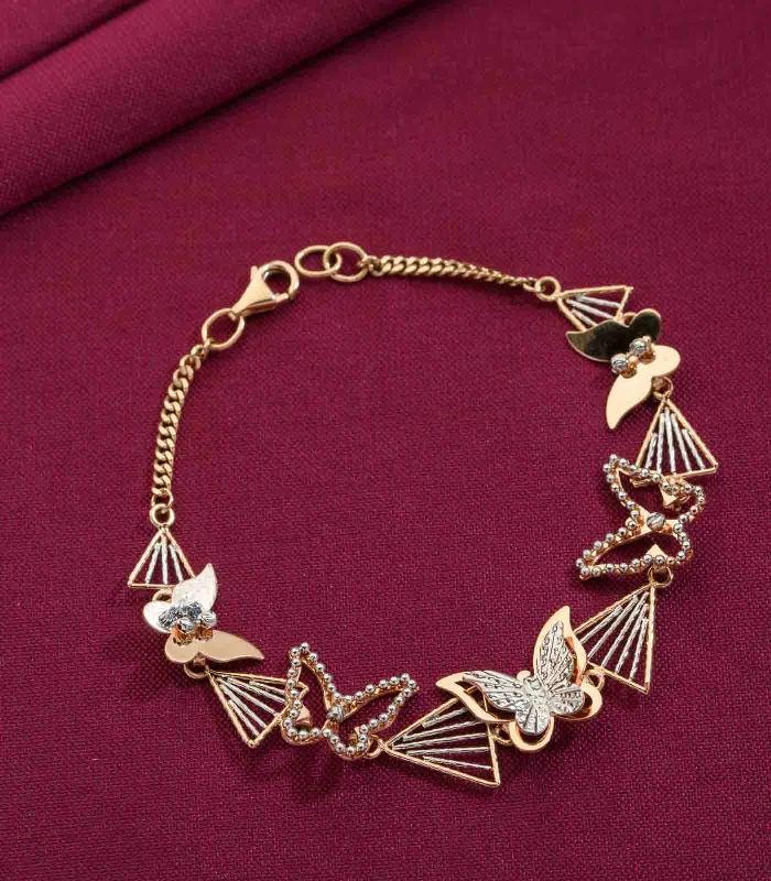 Coiled thread bangles-Flying Butterfly Bracelet