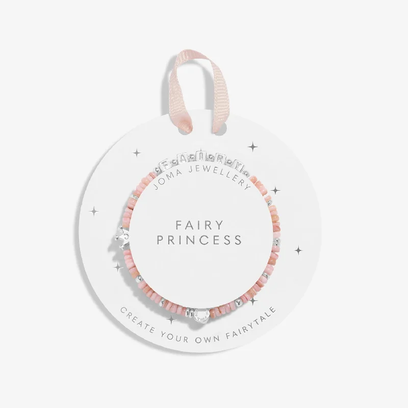 Strand cord bracelets-Children's Happy Little Moments Fairy Princess Bracelet C820