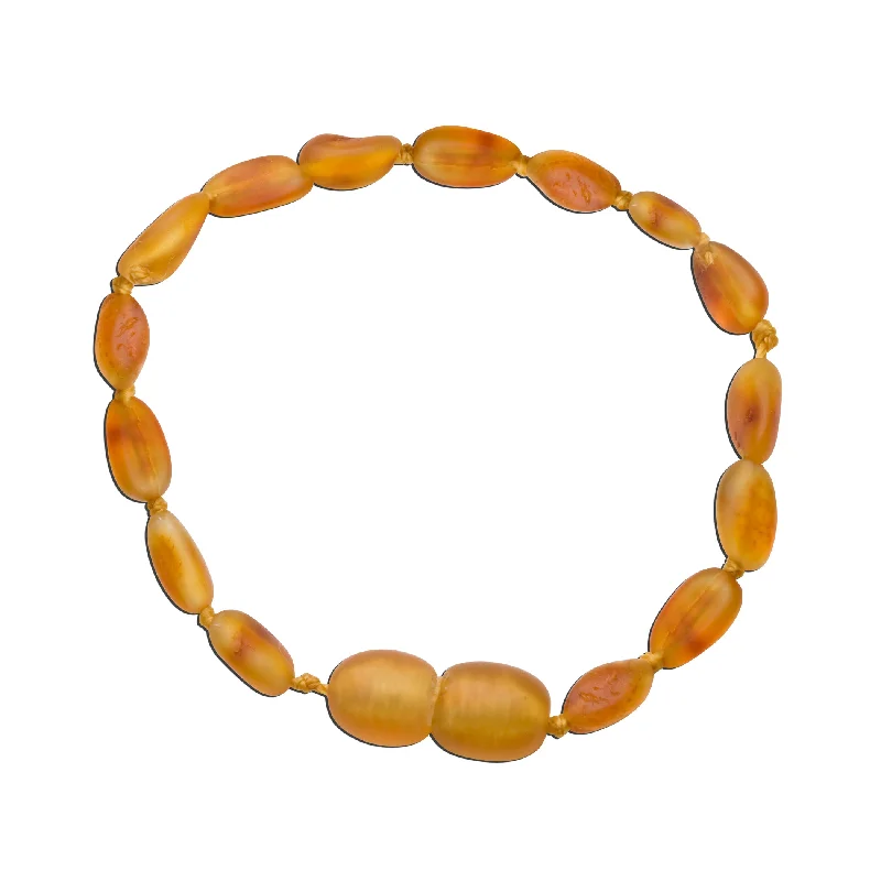 Glossy silver bangles-Amber Teething Bracelet for Teething Babies and Toddlers (Honey)