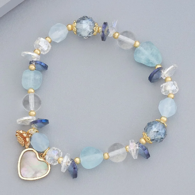 Sodalite bead bracelets-Trendy Bracelet 170952